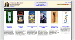 Desktop Screenshot of michaelbluejay.com